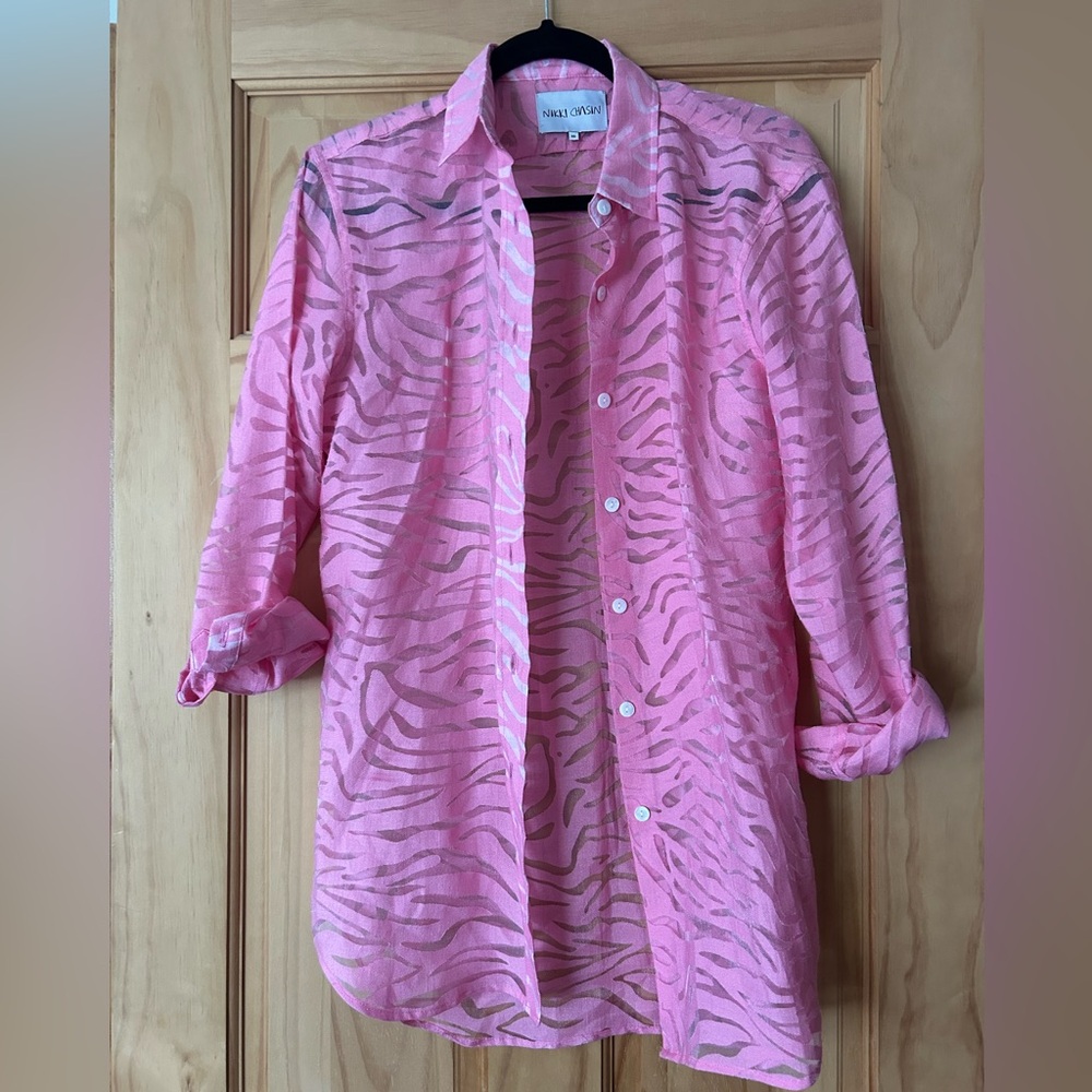 Brand New Nikki Chason Blouse. Size XS. Dry clean only